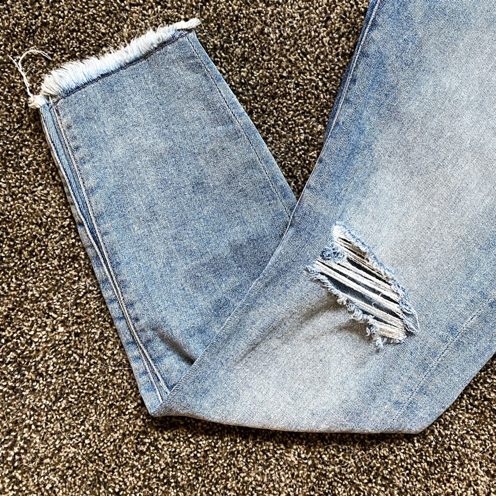 Size 28 DL1961 Farrow Cropped High Rise Skinny Jean in Toledo